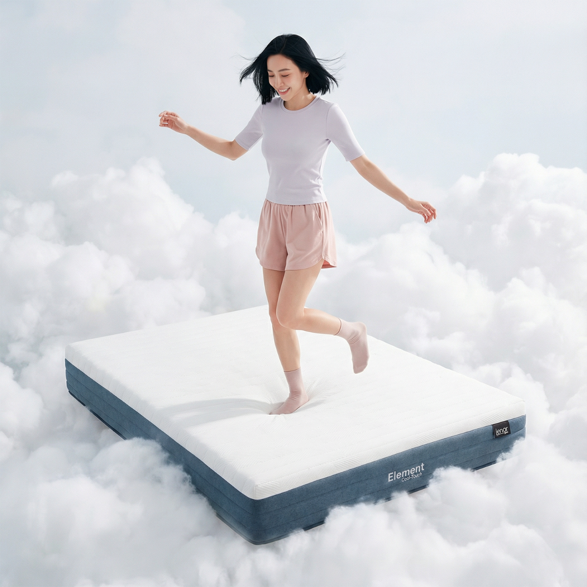 Lenar Element Cool-Touch Single Mattress