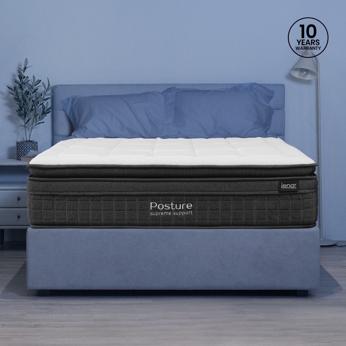 Lenar Posture Natural Latex Supreme Support King Mattress