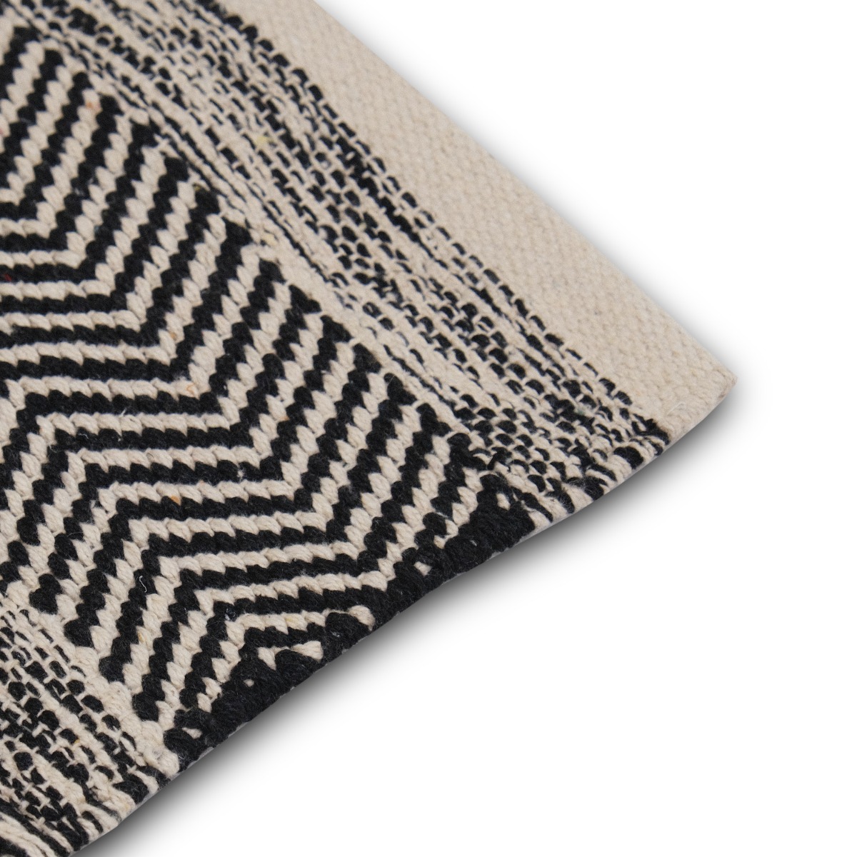Lenx Zigzag Stripe Cotton Floor Mat 60x90