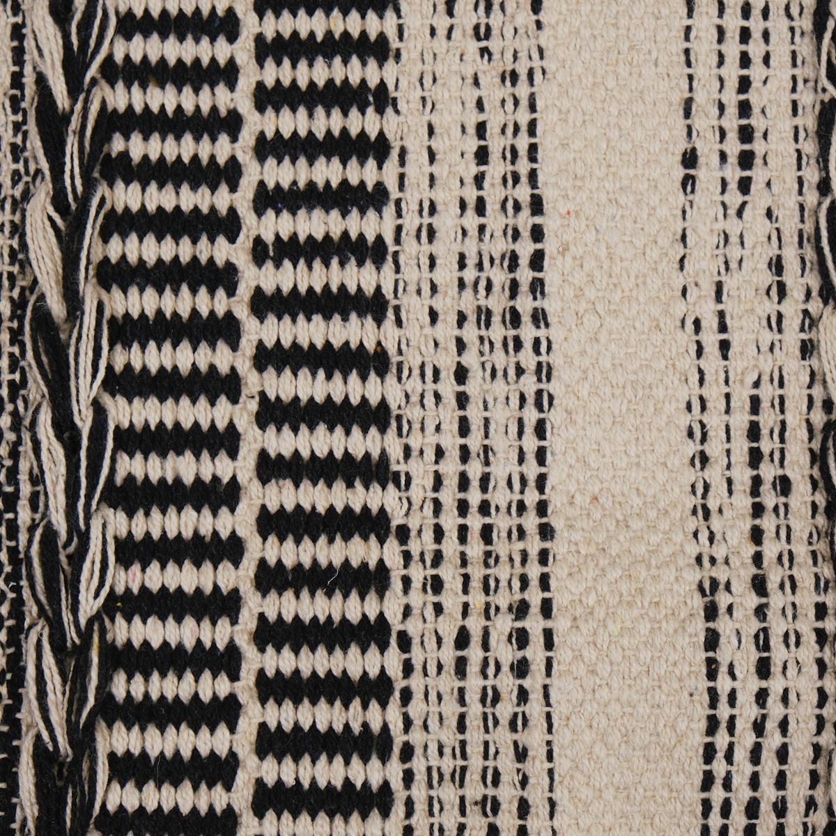 Lenx Zigzag Stripe Cotton Floor Mat 60x90
