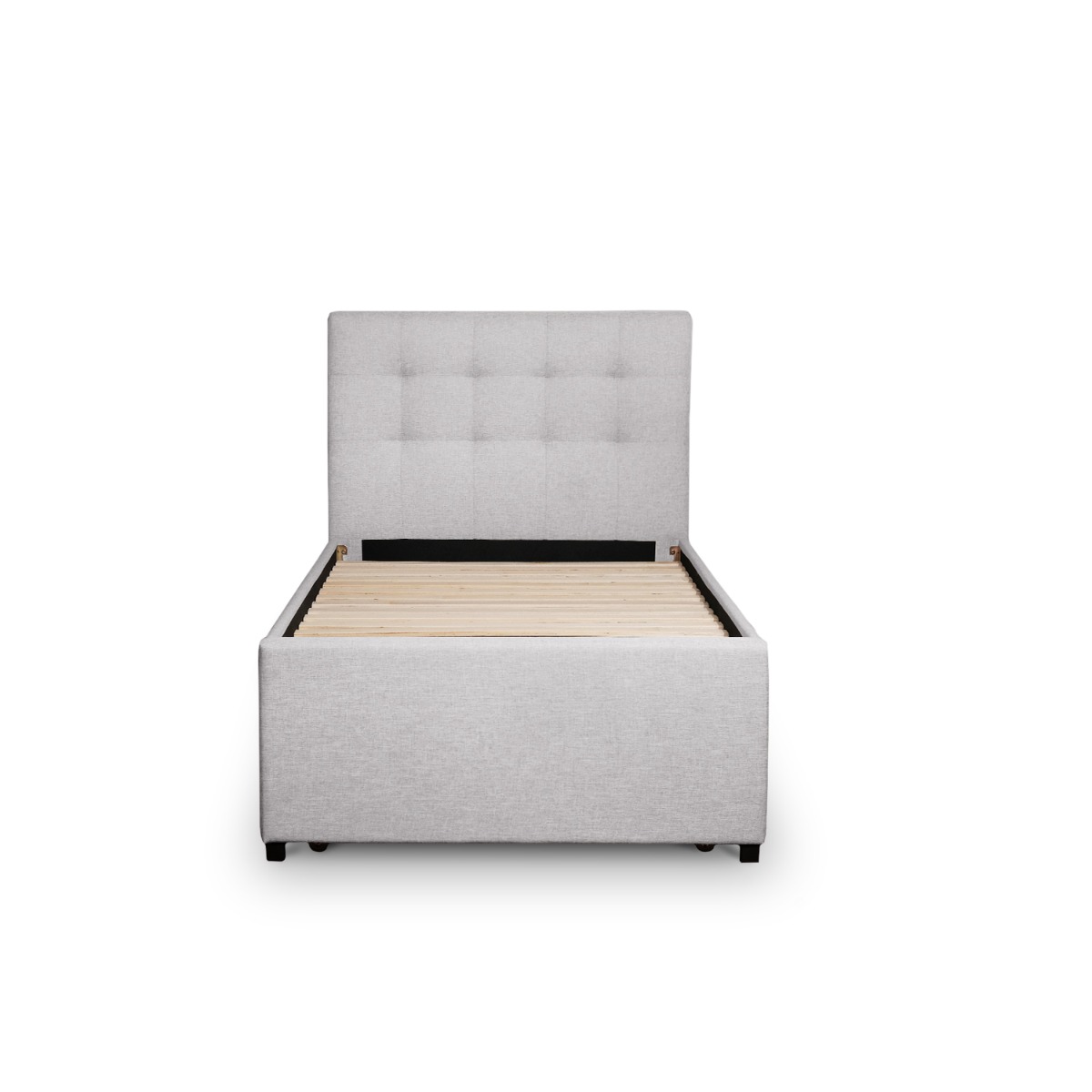 Lillian Oatmeal Super Single Trundle Bed