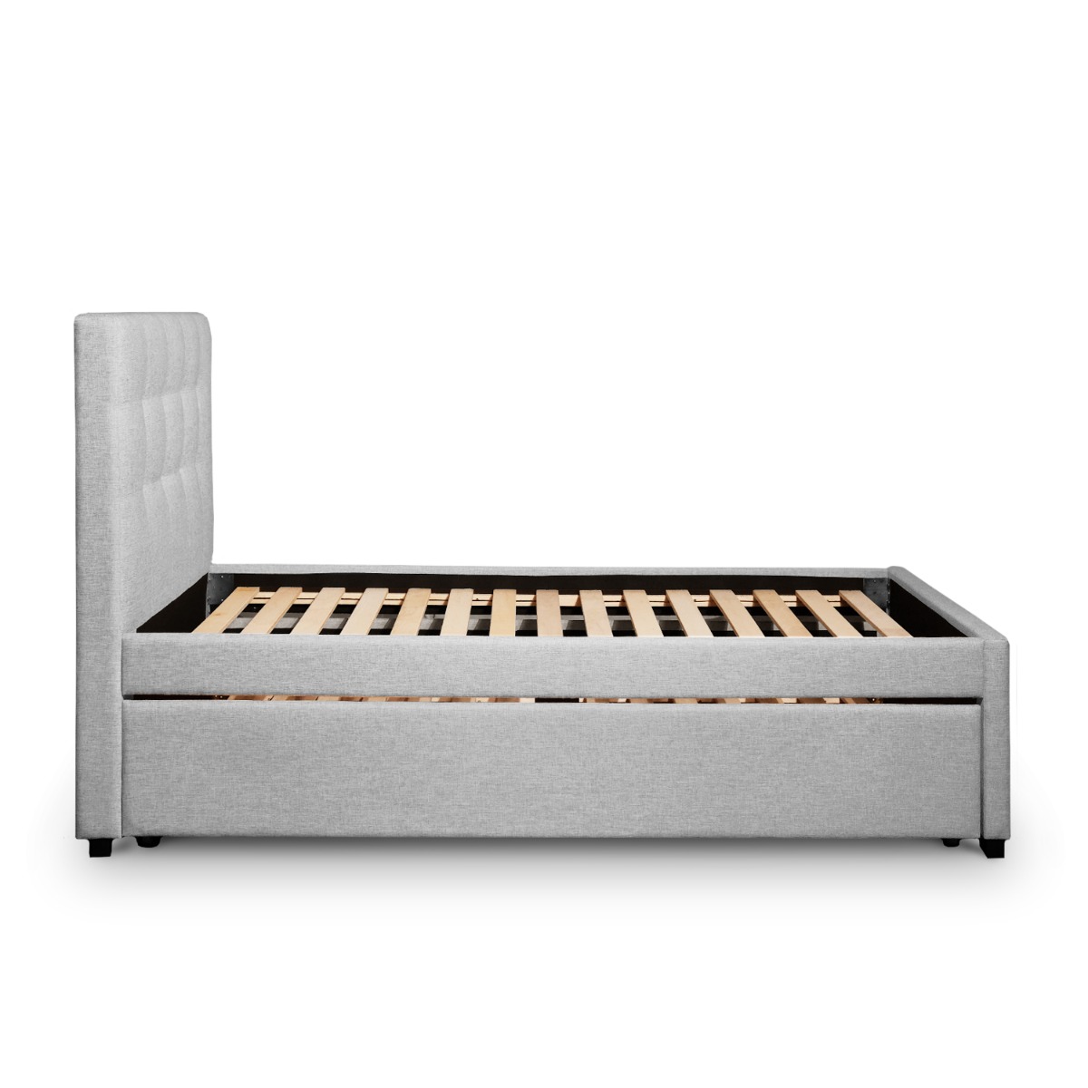 Lillian Oatmeal Super Single Trundle Bed