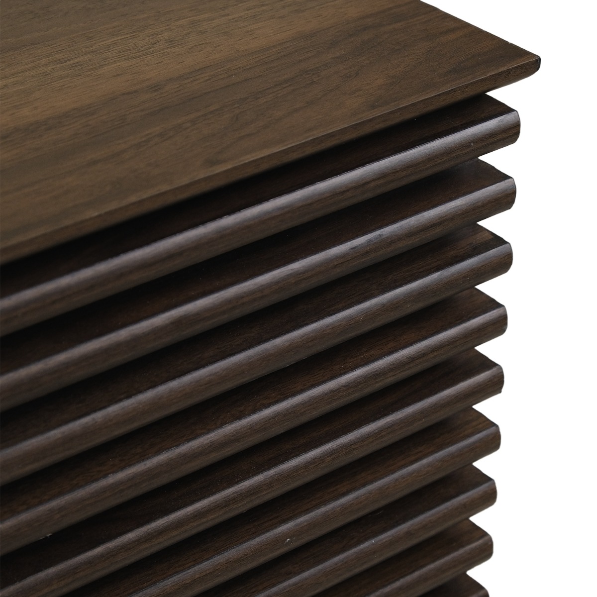 Linear Dark Brown TV Cabinet
