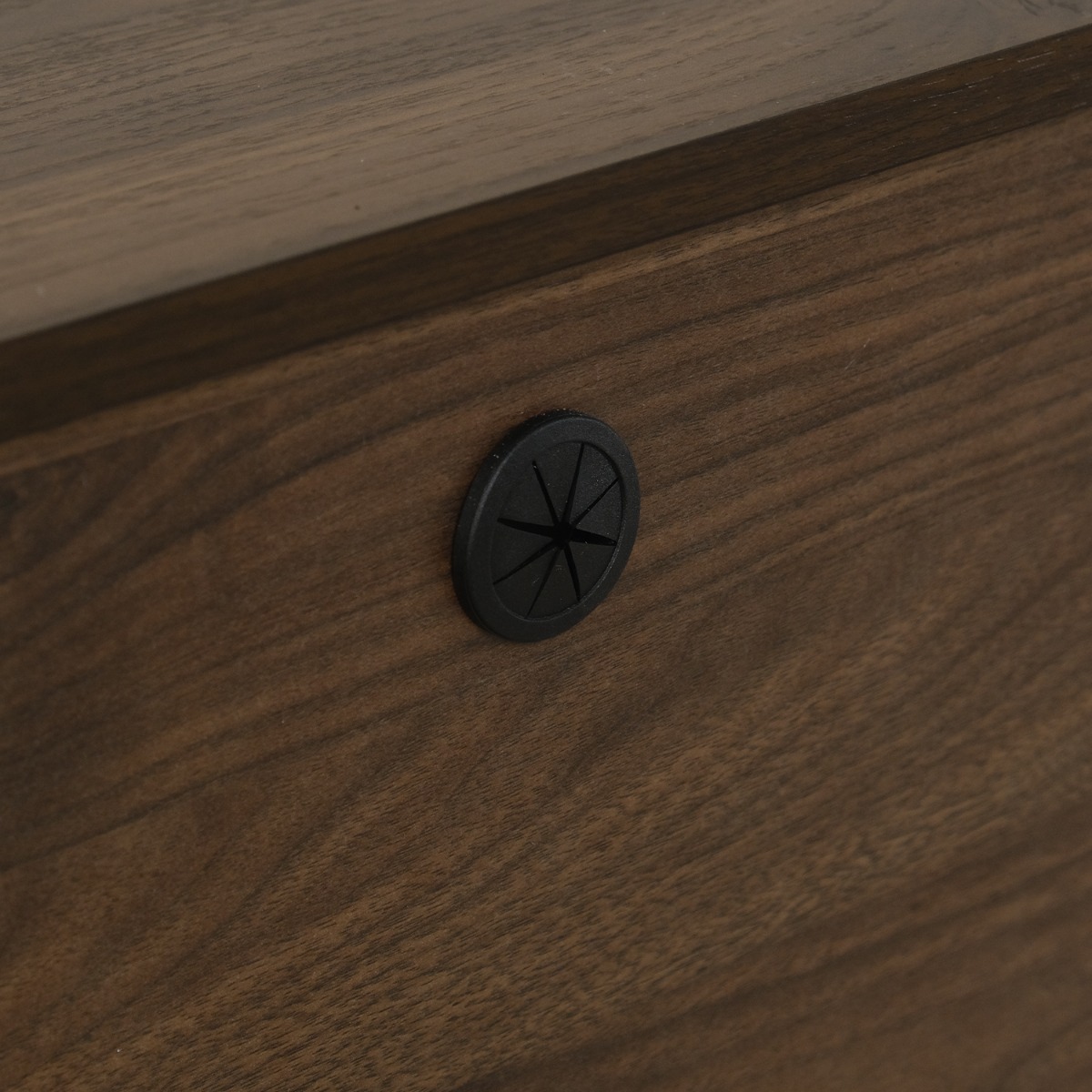 Linear Dark Brown TV Cabinet