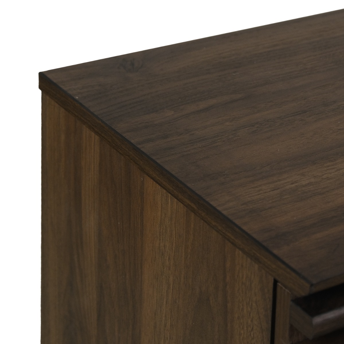 Linear Dark Brown TV Cabinet