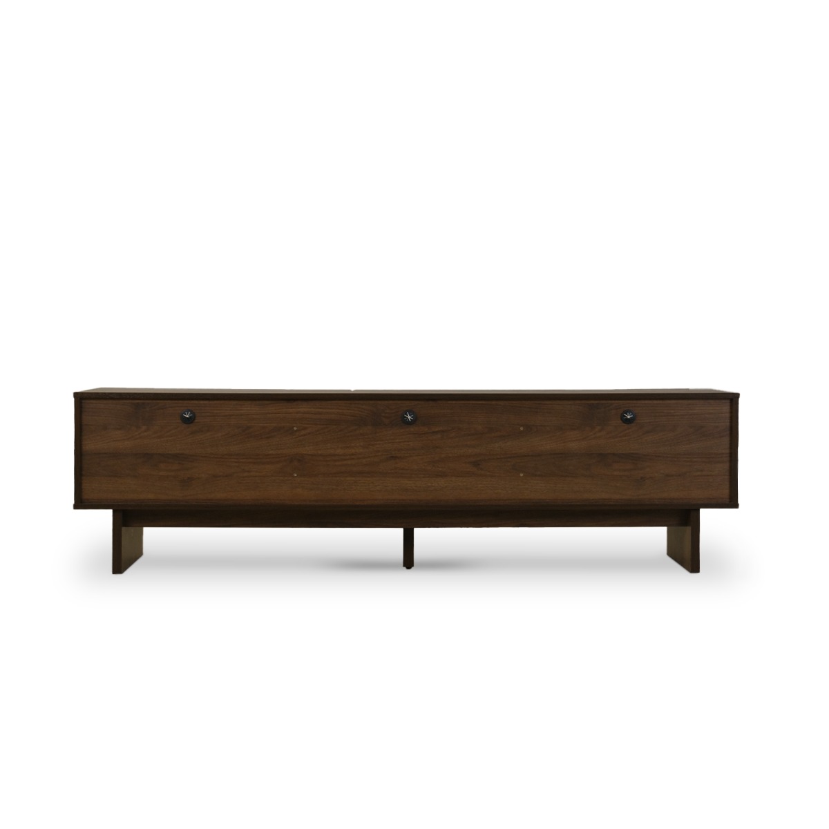 Linear Dark Brown TV Cabinet
