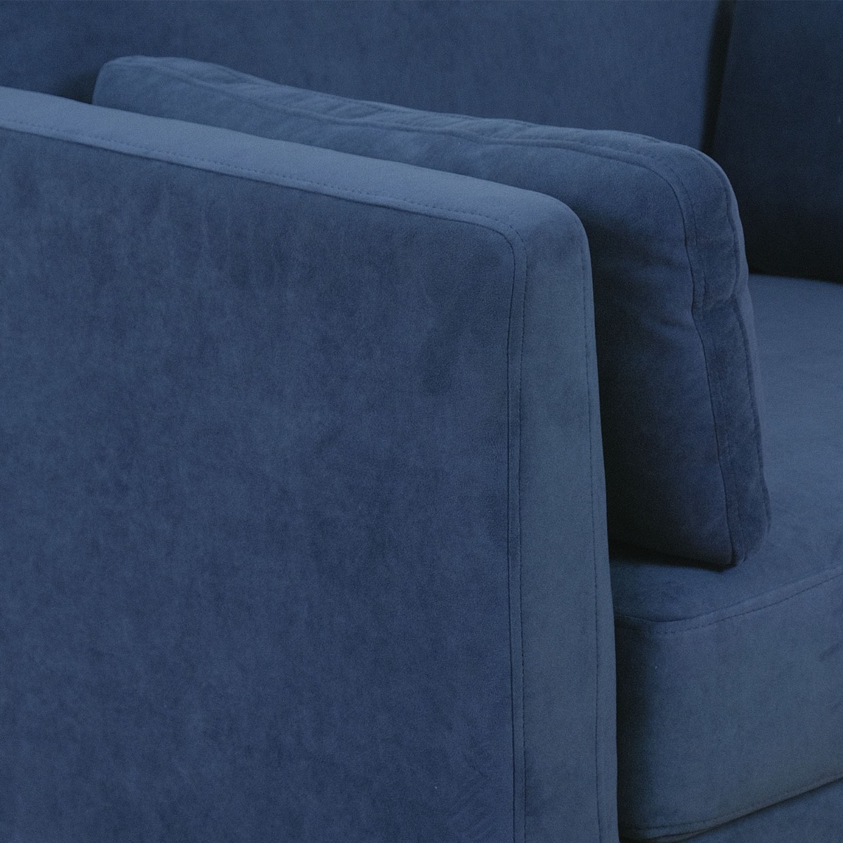 Loft Midnight Blue 1 Seater Sofa
