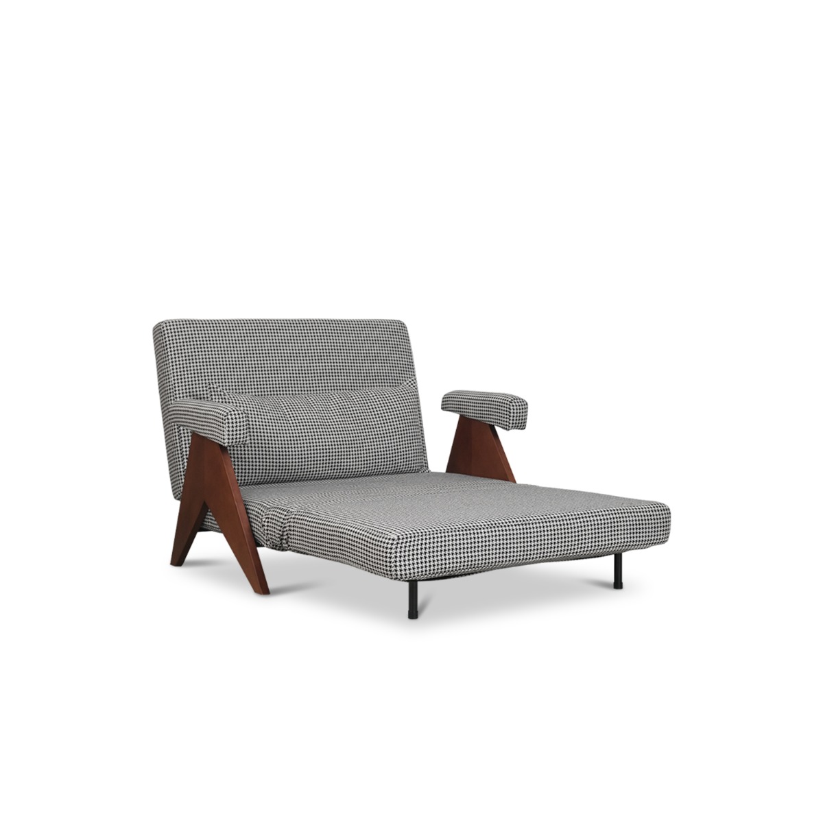 Lola Houndstooth Sofa Bed