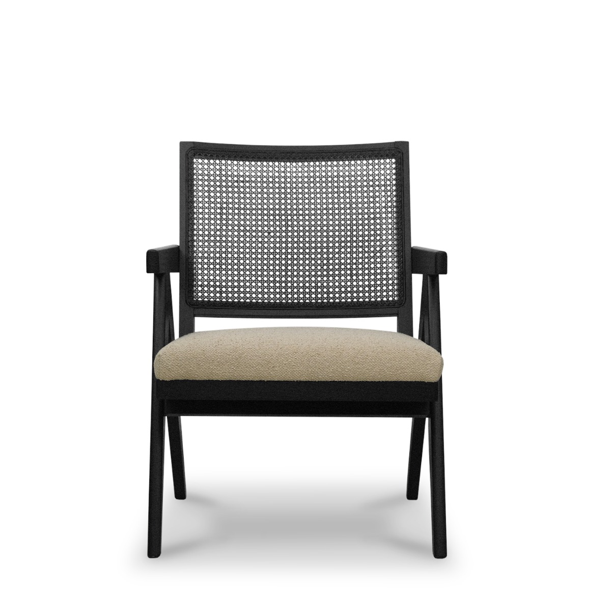 Lombok Espresso Wicker Lounge Chair
