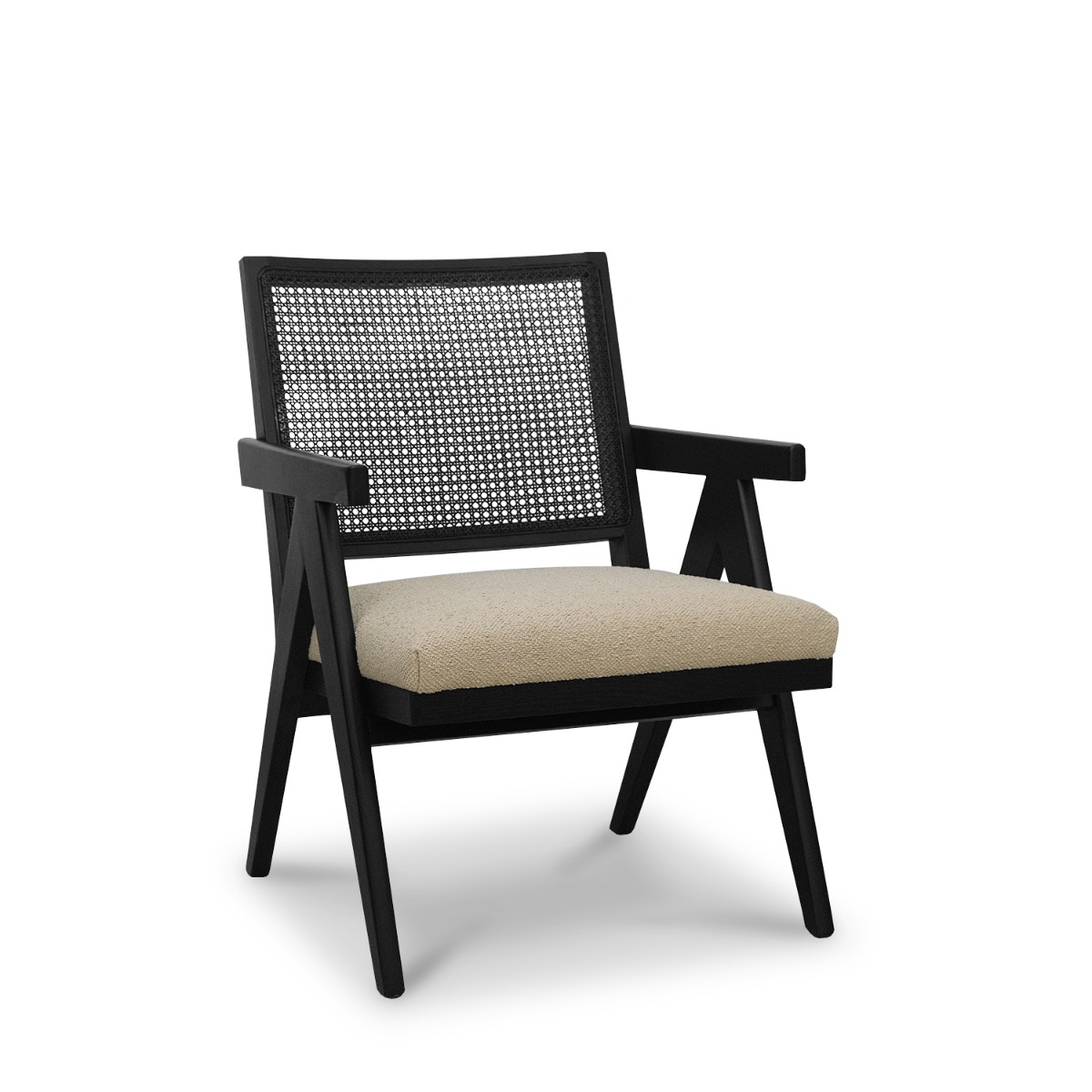 Lombok Espresso Wicker Lounge Chair