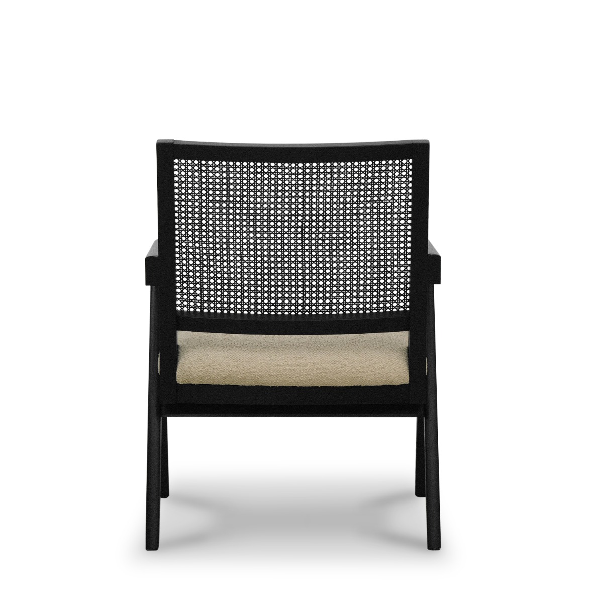 Lombok Espresso Wicker Lounge Chair