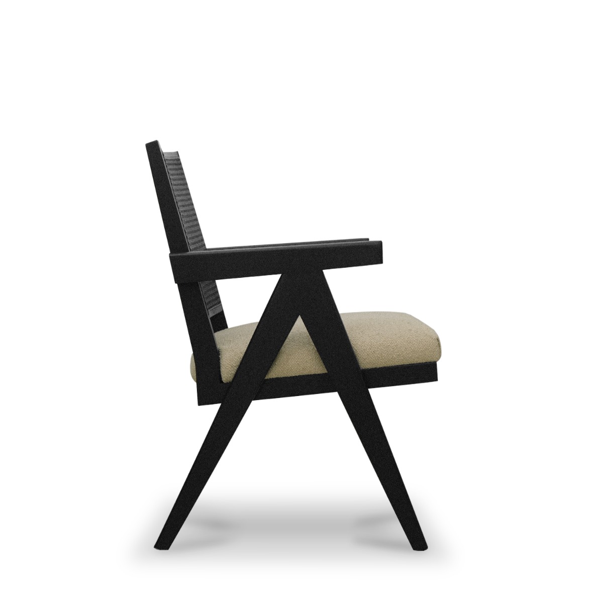 Lombok Espresso Wicker Lounge Chair