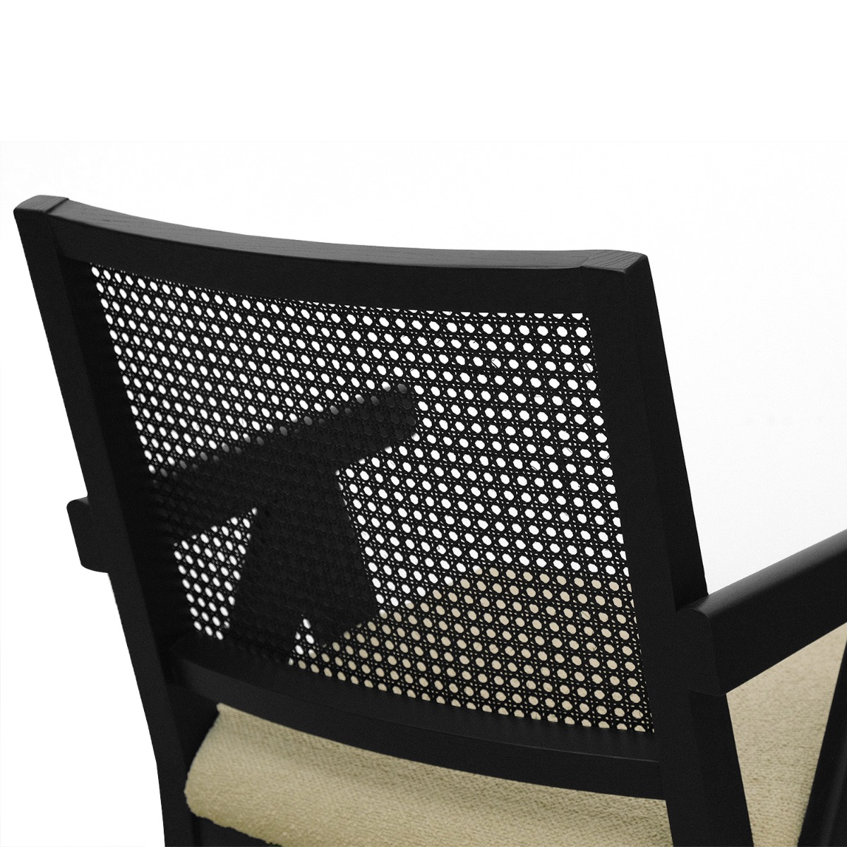 Lombok Espresso Wicker Lounge Chair