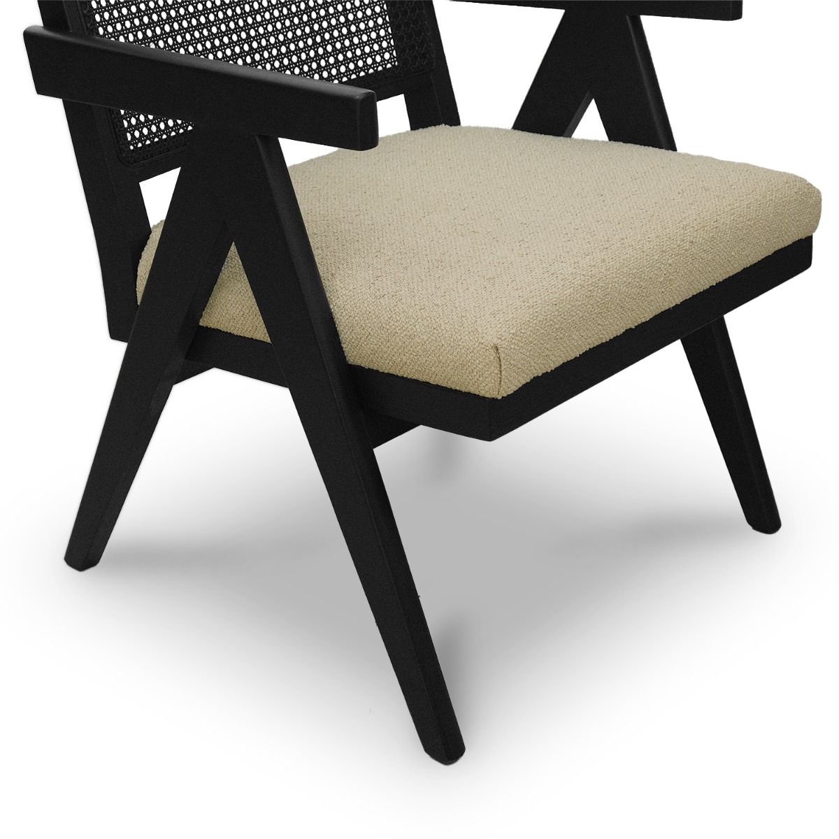 Lombok Espresso Wicker Lounge Chair