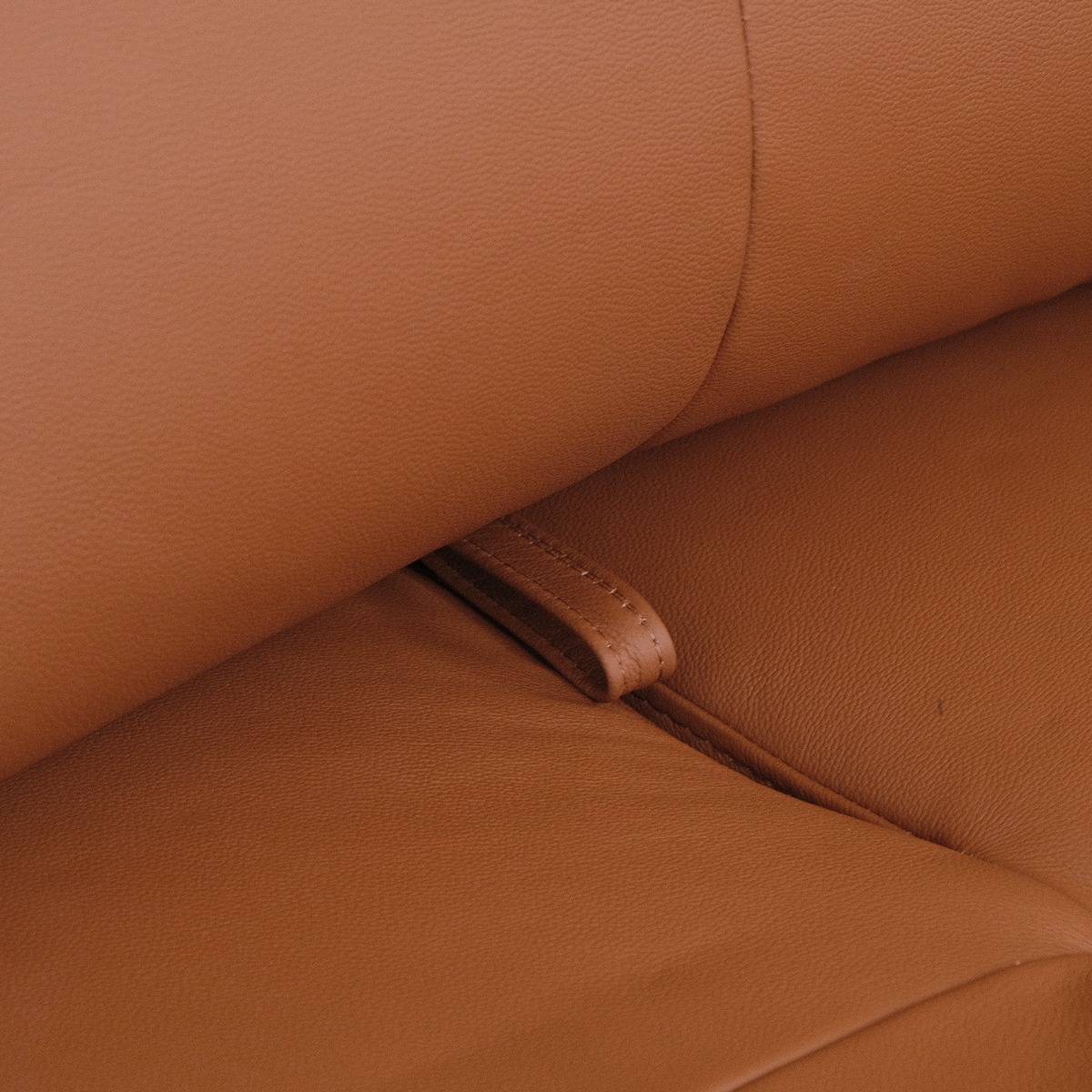 Maila Leather Left Sectional Sofa With Adjustable Back