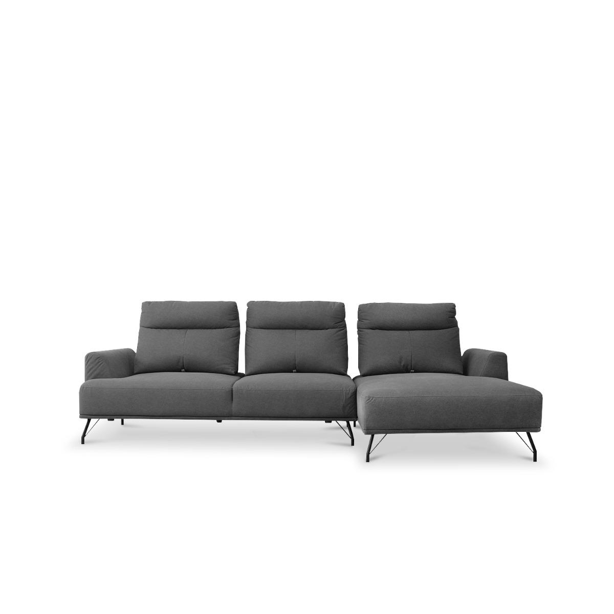 Maila Left Sectional Sofa With Adjustable Back