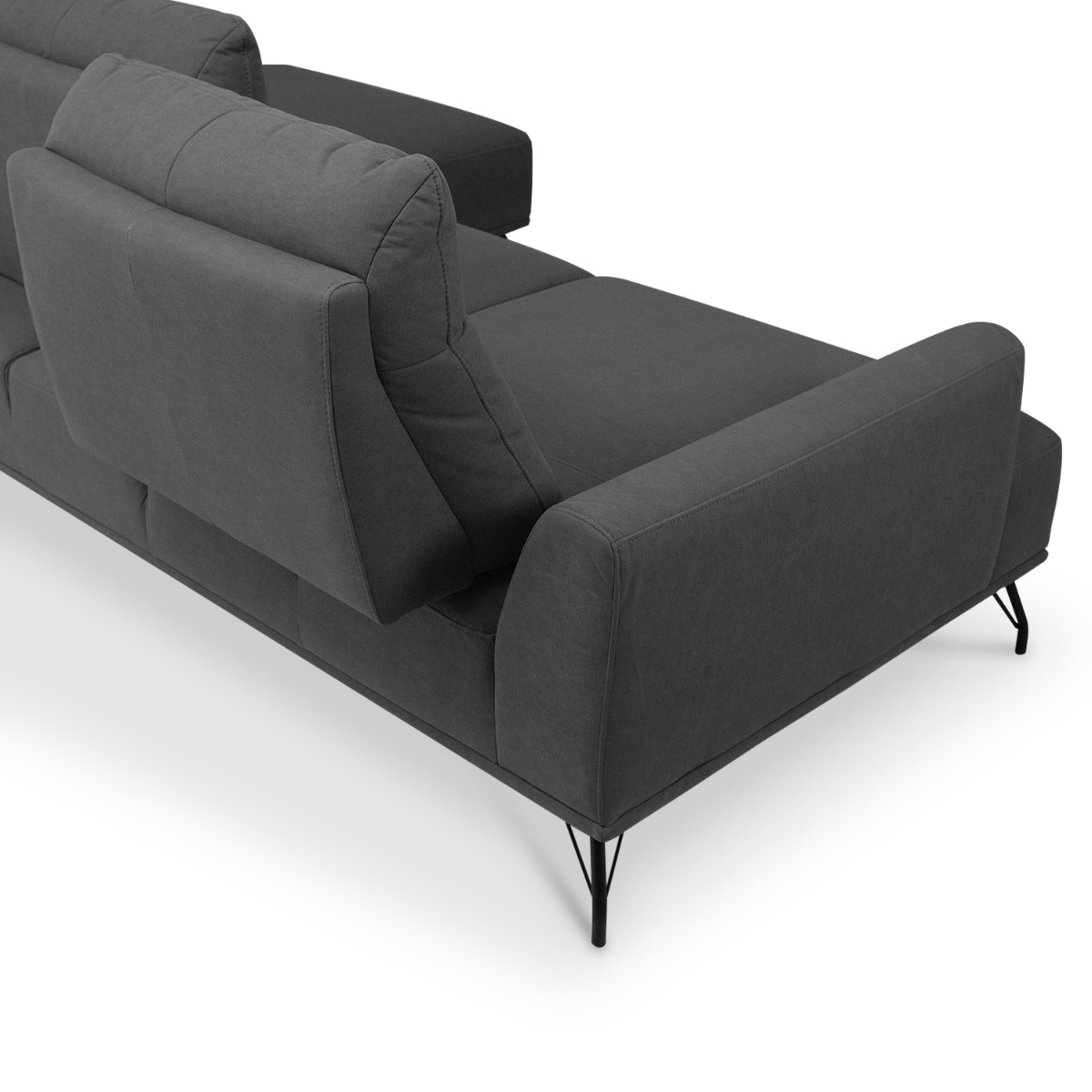 Maila Left Sectional Sofa With Adjustable Back