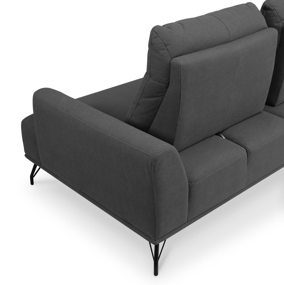 Maila Right Sectional Sofa With Adjustable Back