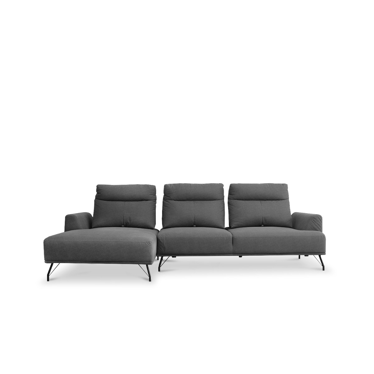Maila Right Sectional Sofa With Adjustable Back