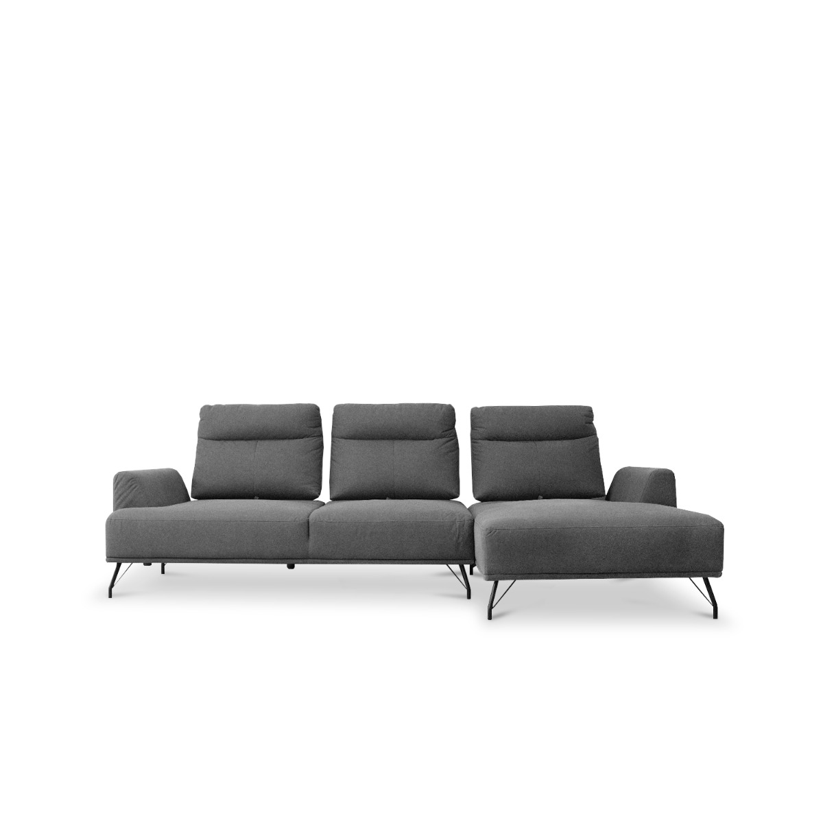 Maila Left Sectional Sofa With Adjustable Back