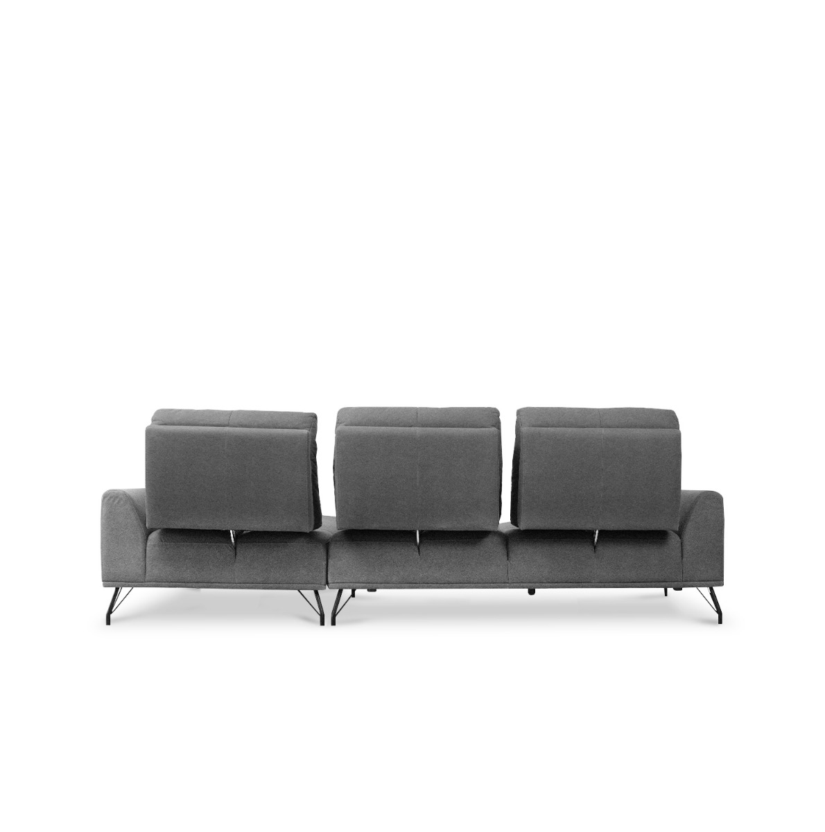 Maila Right Sectional Sofa With Adjustable Back