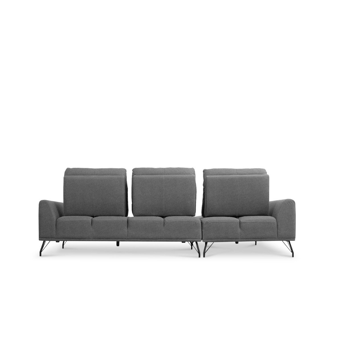Maila Right Sectional Sofa With Adjustable Back