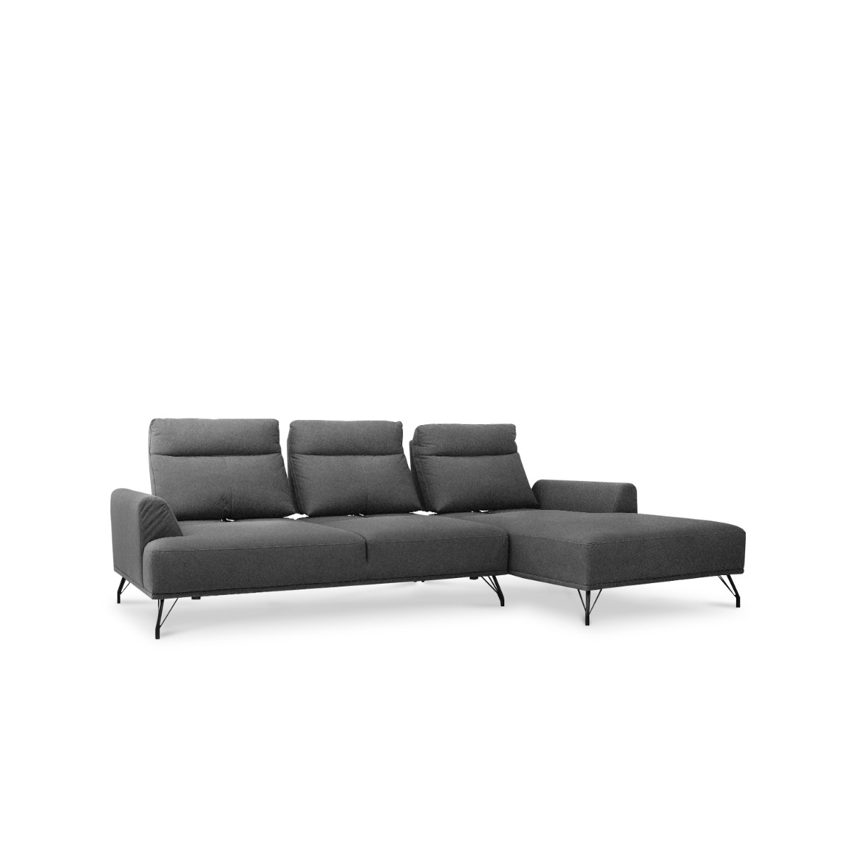 Maila Left Sectional Sofa With Adjustable Back