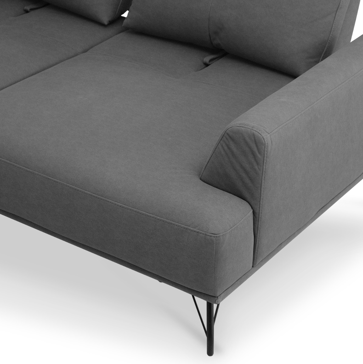 Maila Right Sectional Sofa With Adjustable Back