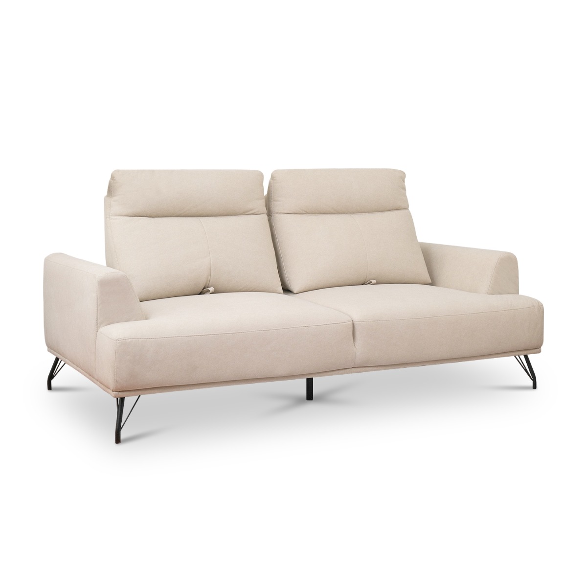 Maila 3 Seater Sofa With Adjustable Back