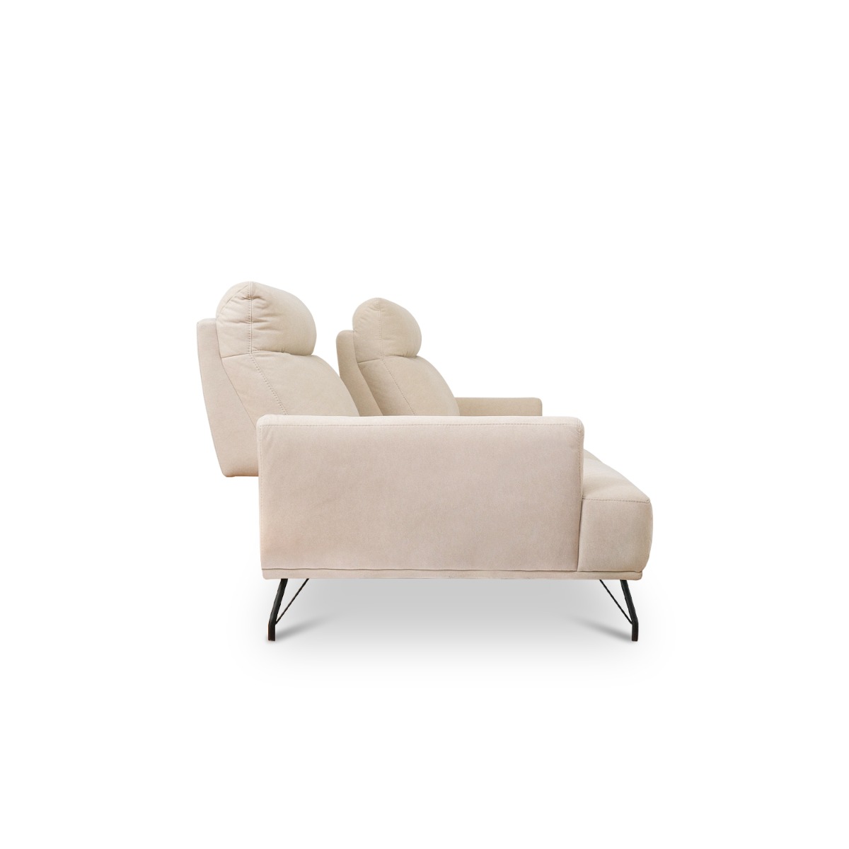Maila 3 Seater Sofa With Adjustable Back