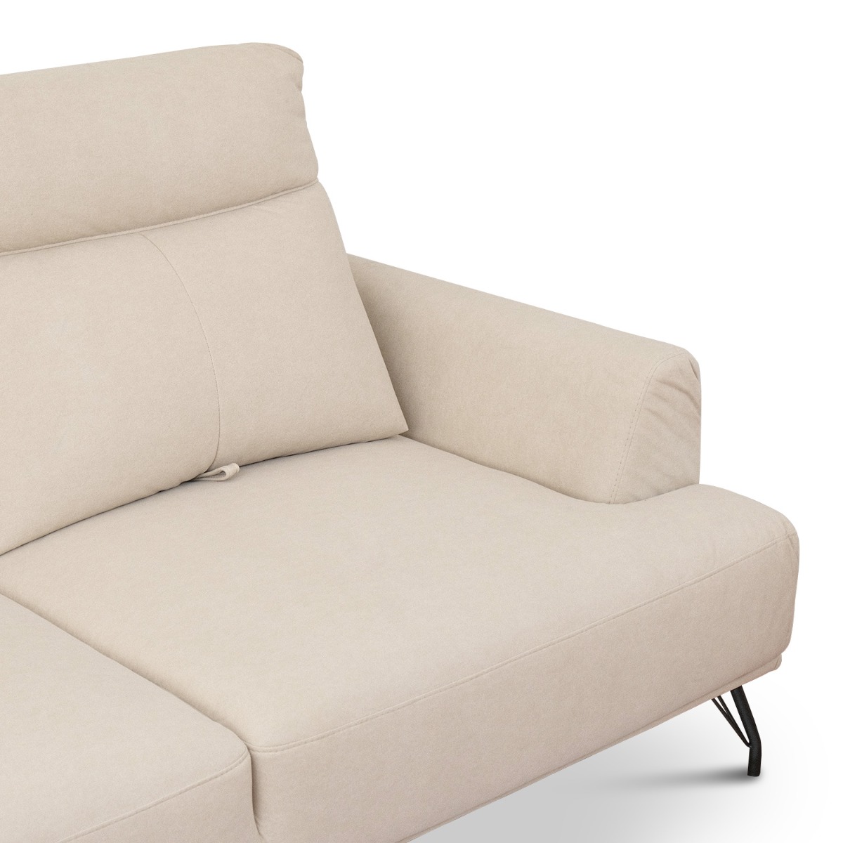 Maila 3 Seater Sofa With Adjustable Back