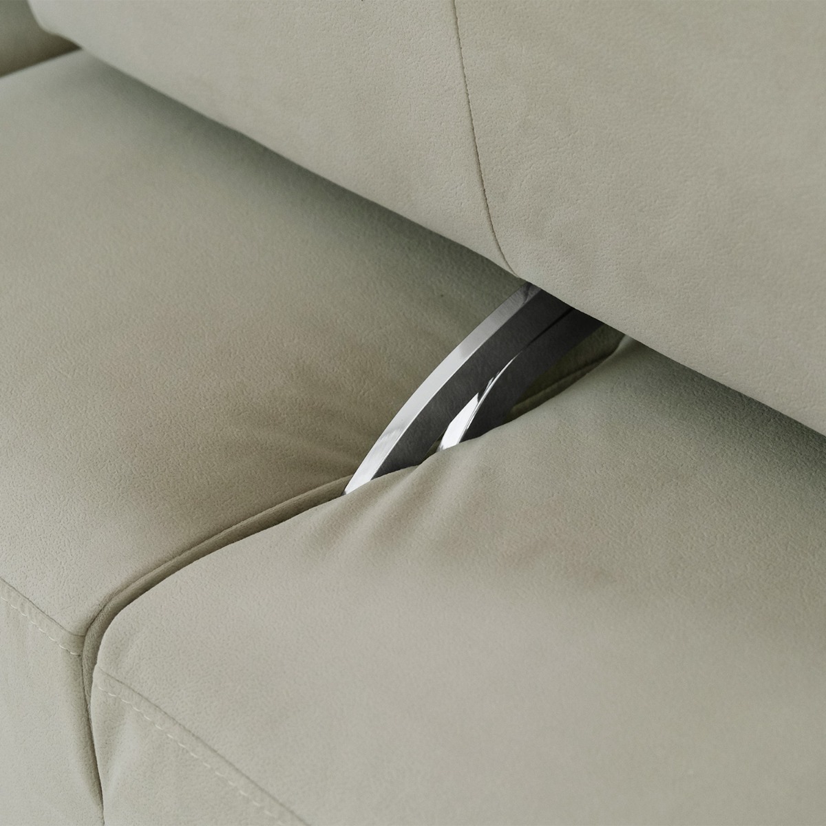 Maila Wide Corner Sofa With Adjustable Back