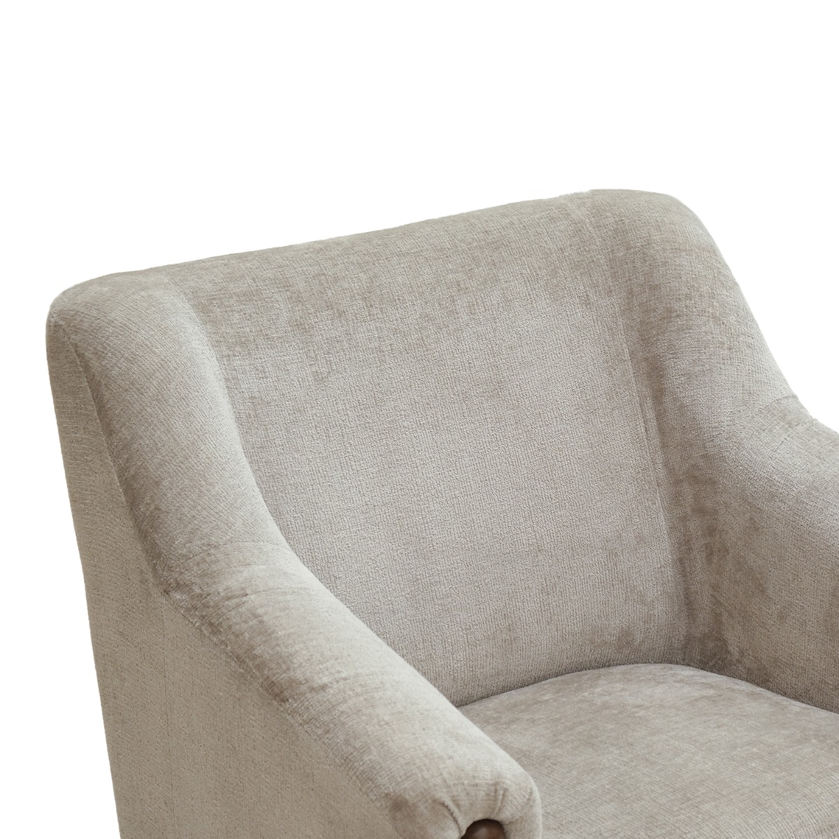 Martha Sand Brown 1 Seater Sofa