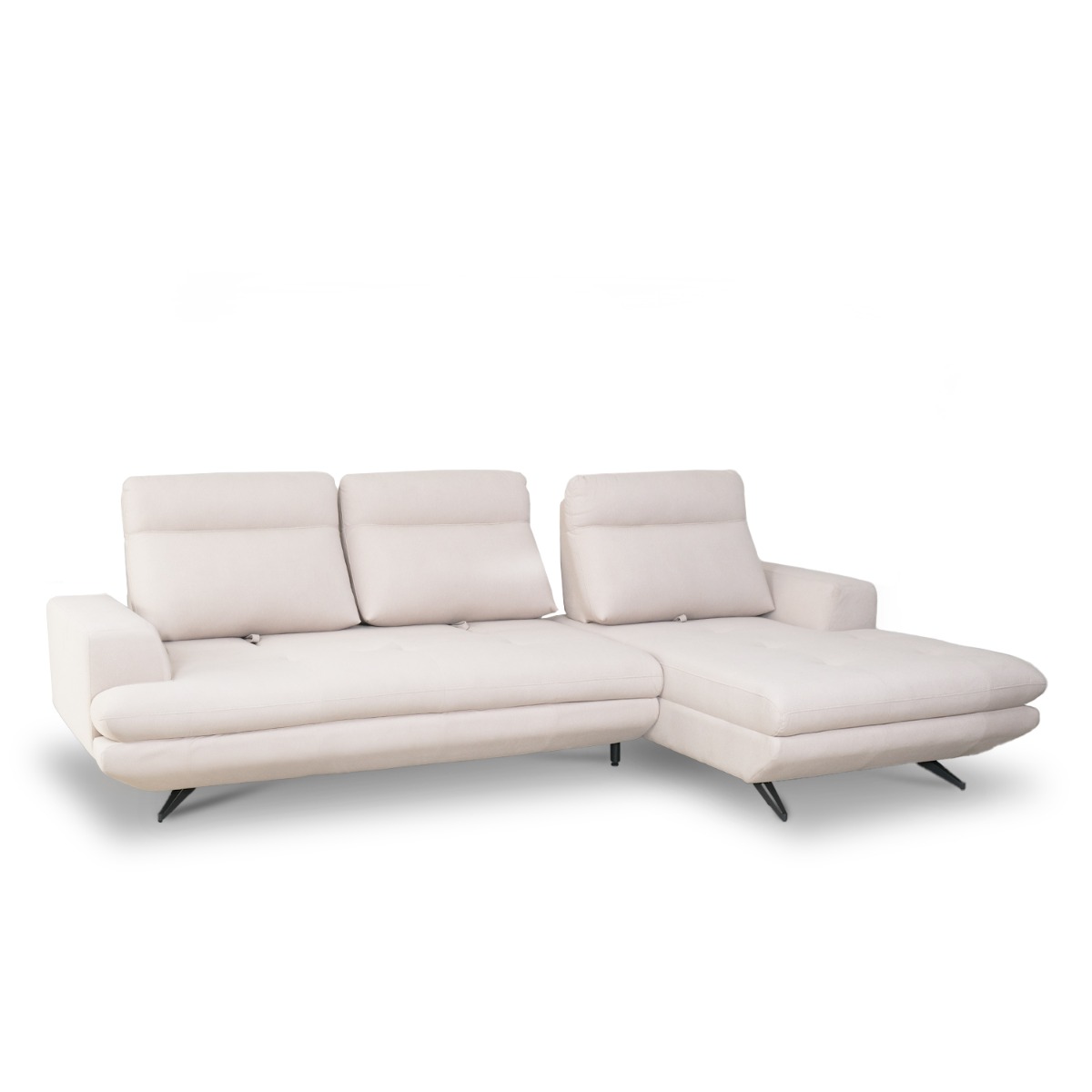 Mason Left Sectional Sofa With Adjustable Back