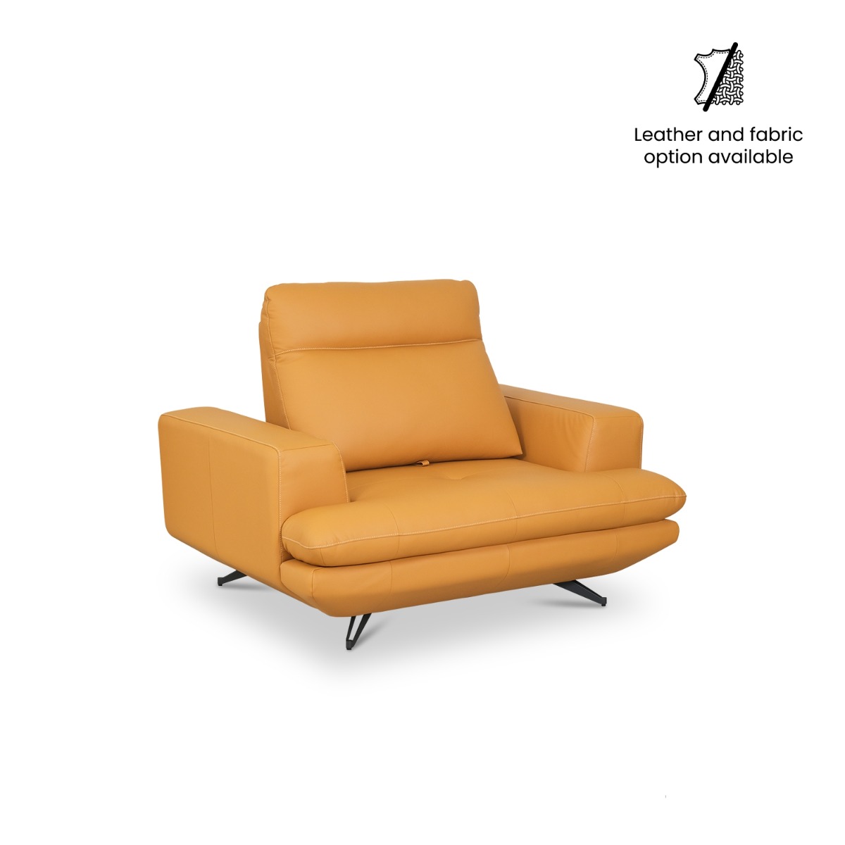 Mason 1 Seater Sofa With Adjustable Back
