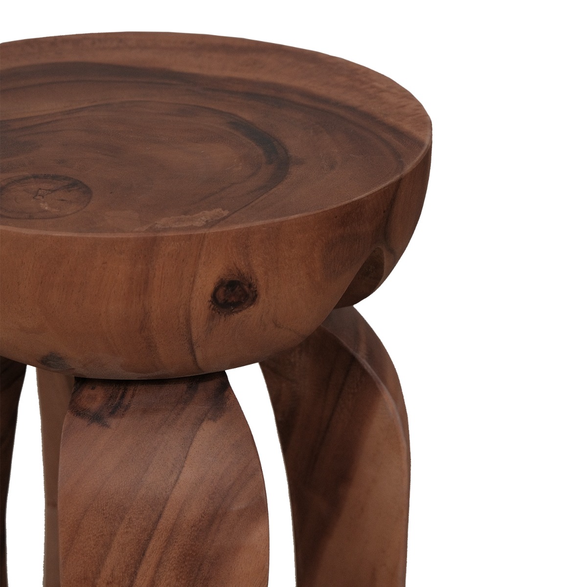 Maspari Antique Brown Side Table