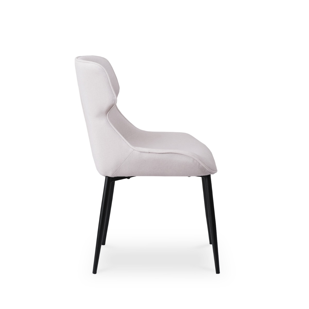 Mateo Pearl White Dining Chair