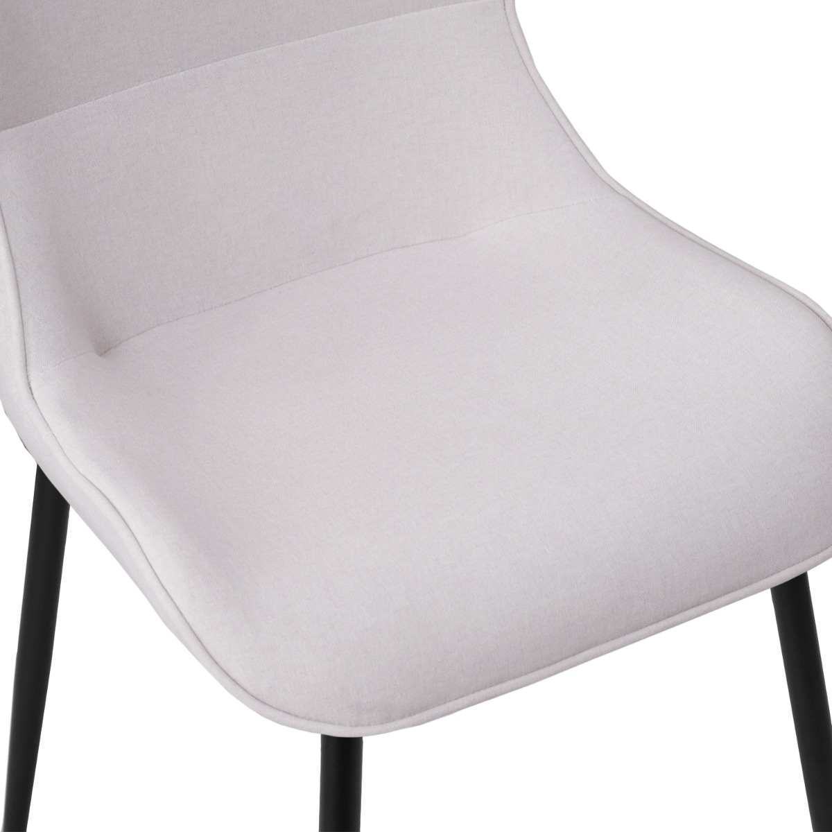 Mateo Pearl White Dining Chair
