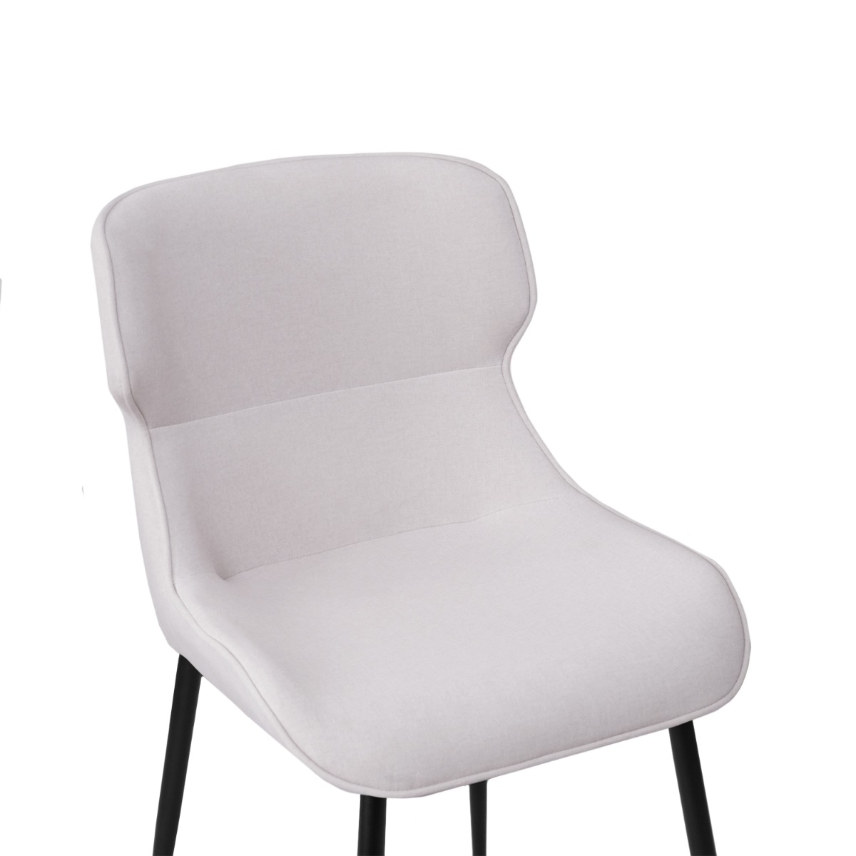 Mateo Pearl White Dining Chair