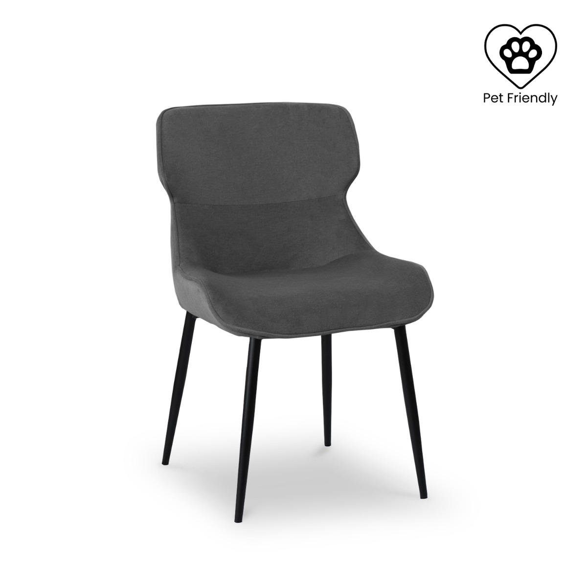 Mateo Smoke Grey Dining Chair
