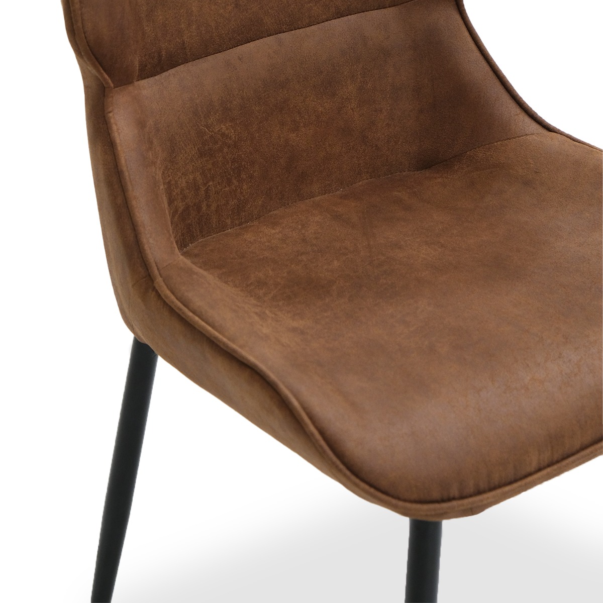 Mateo Vintage Brown Dining Chair