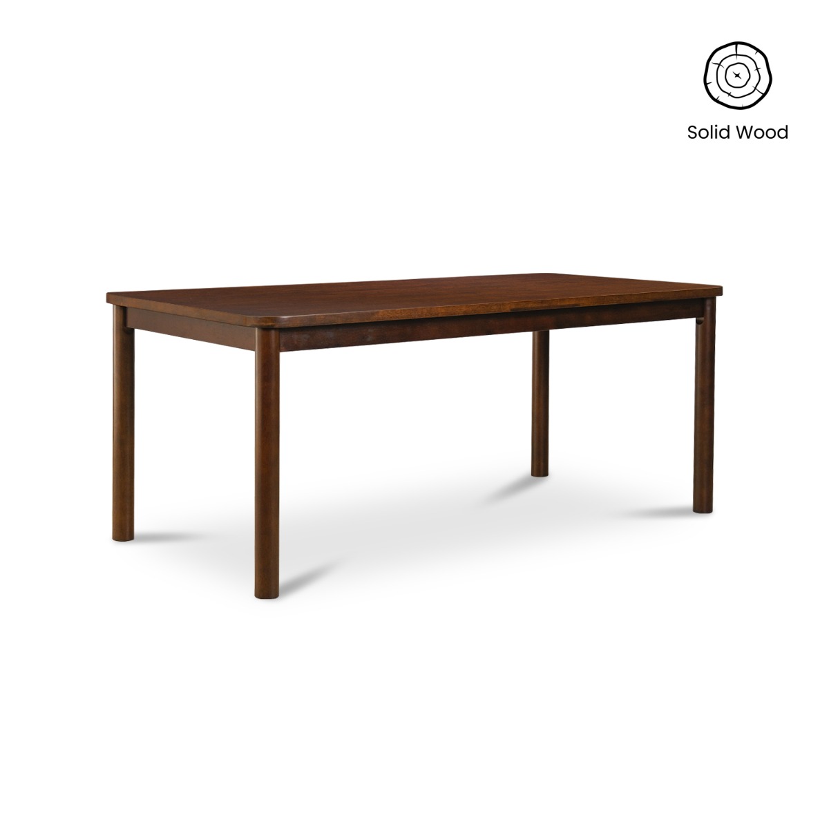 Matthew Mahogany Dining Table 180cm