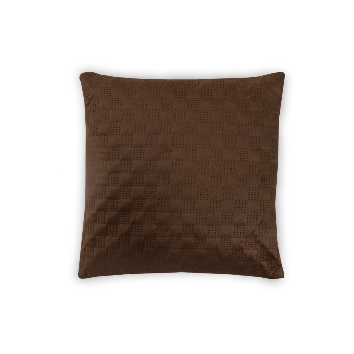 Merv Brown Velvet Cushion 45x45