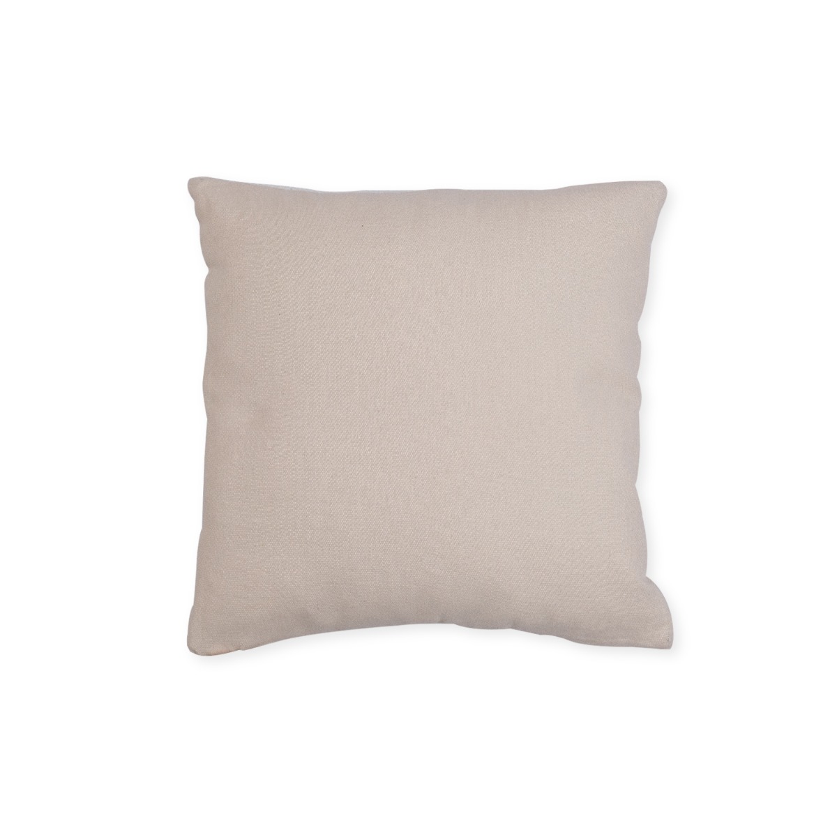 Miel White Beige Embroidered Cushion 45x45