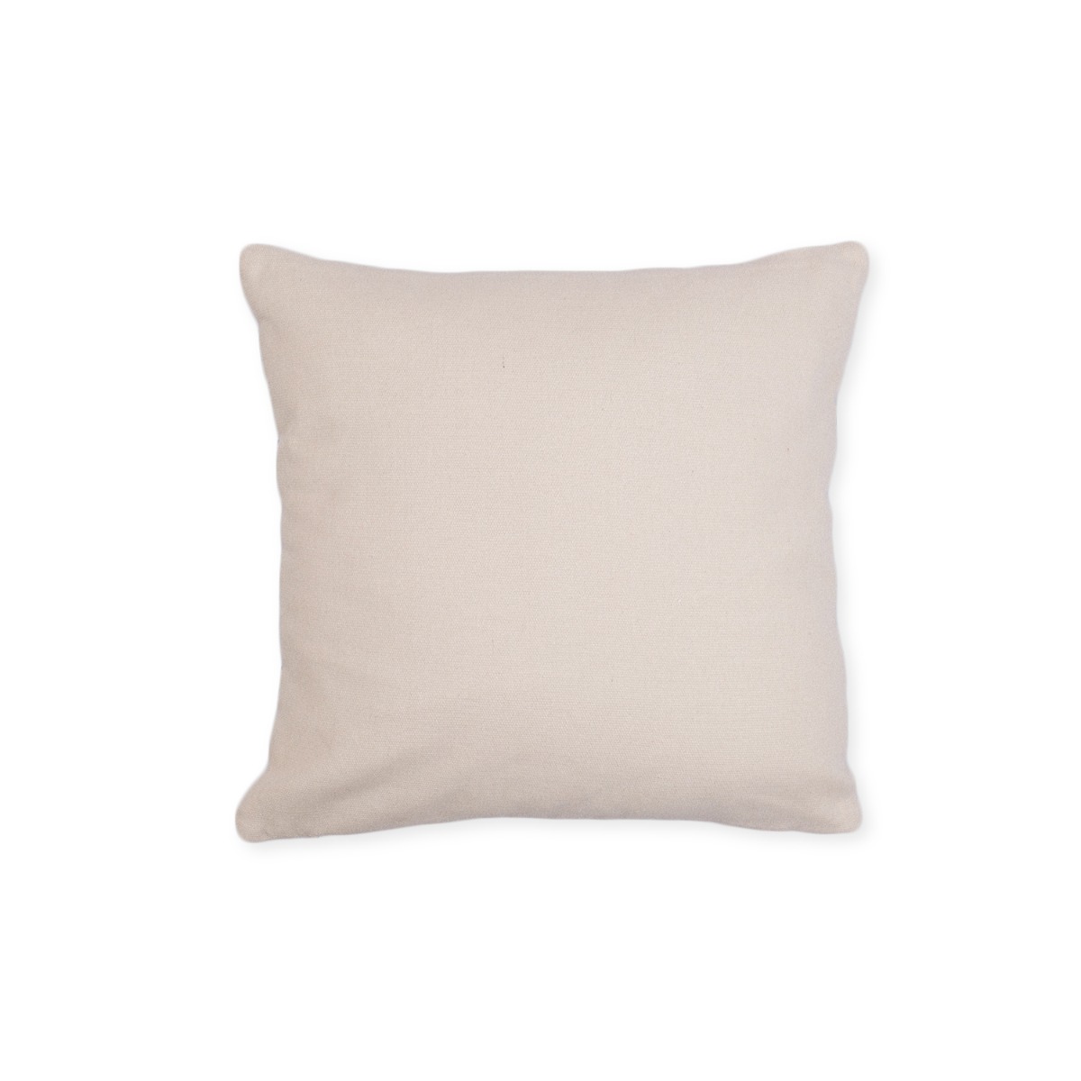 Miel White Blue Embroidered Cushion 45x45