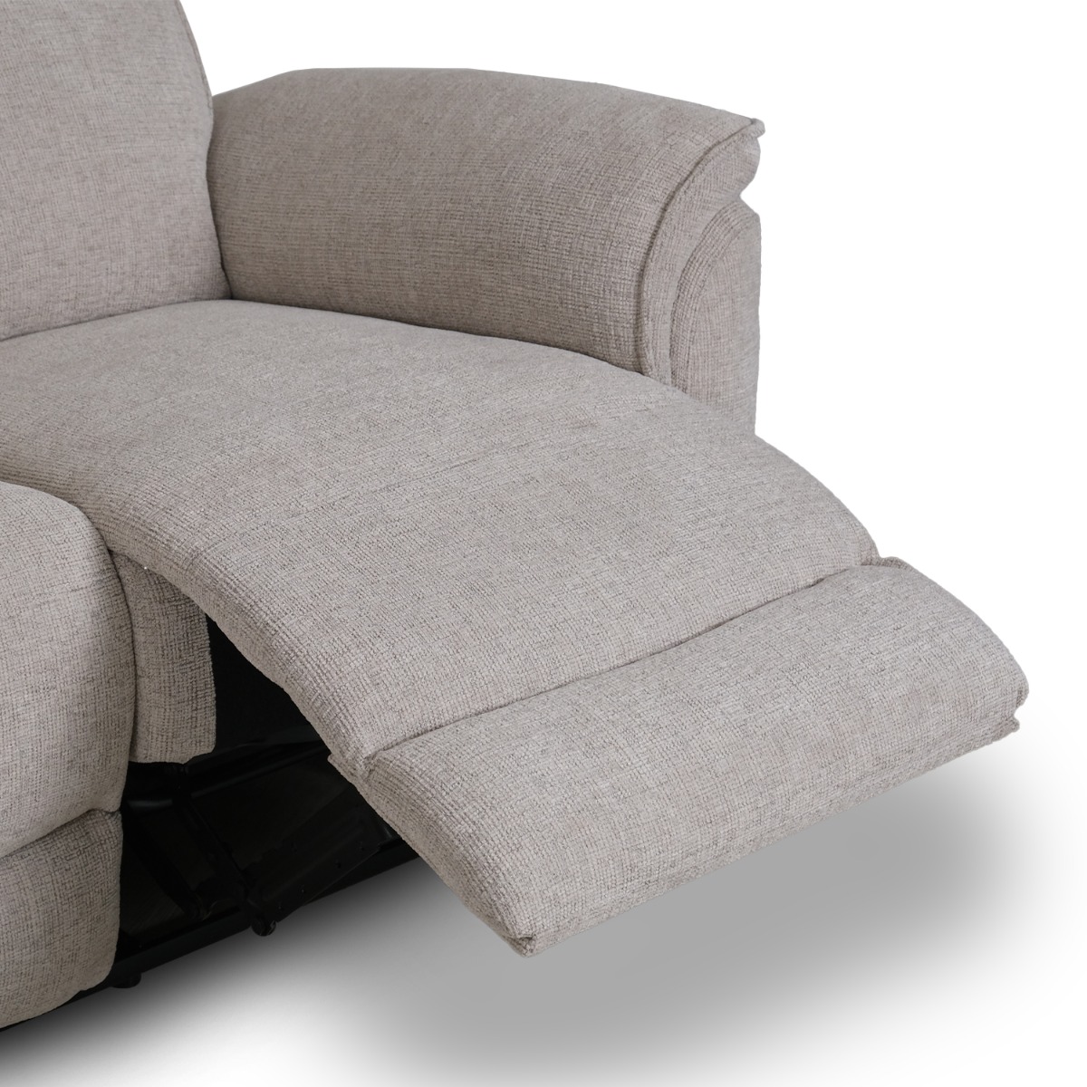 Millie Light Grey 3 Seater Power Reclining Sofa
