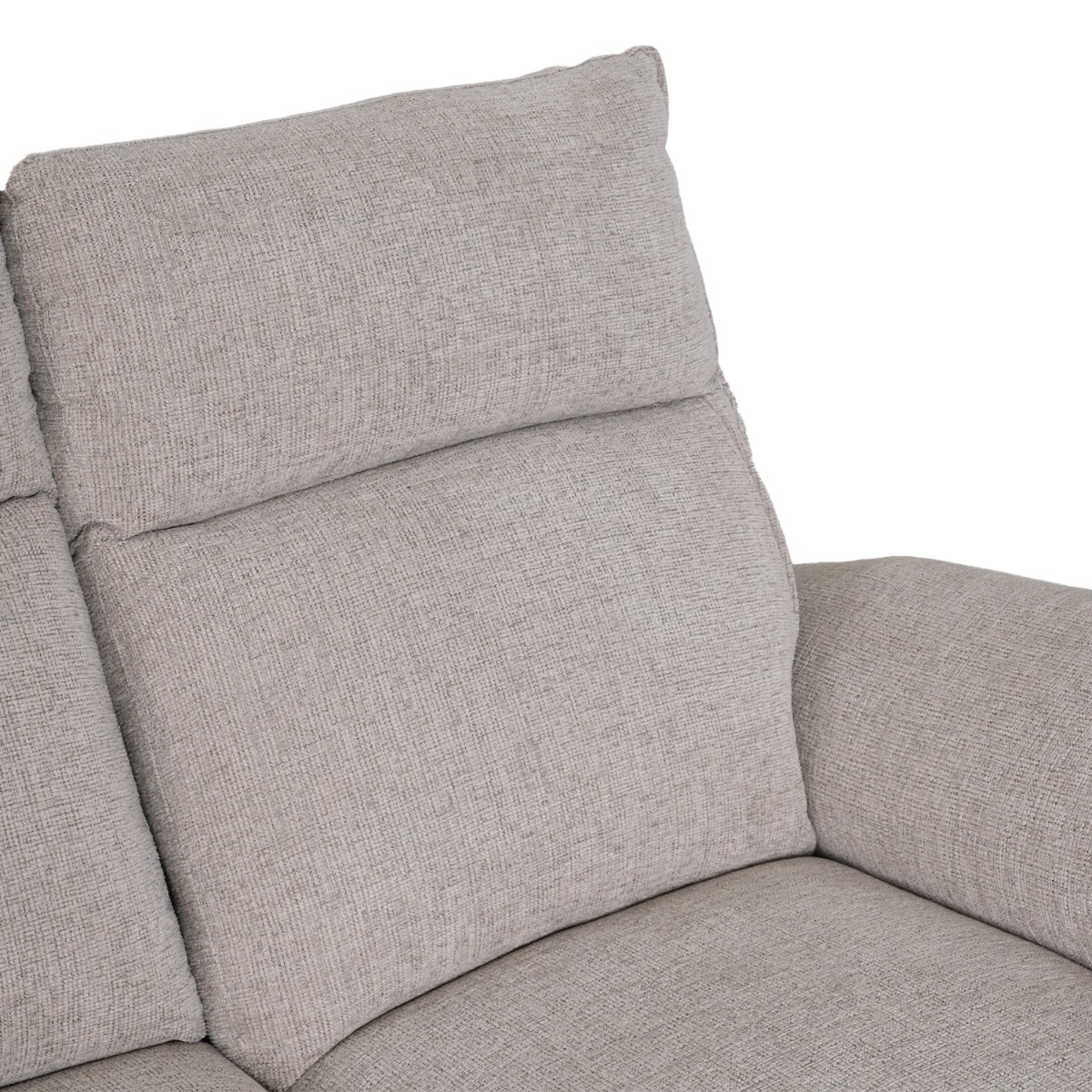 Millie Light Grey 3 Seater Power Reclining Sofa