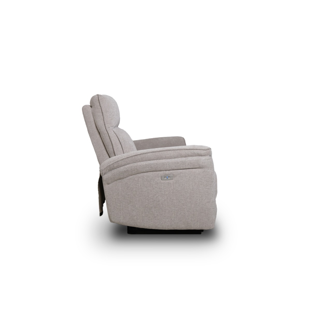 Millie Light Grey 3 Seater Power Reclining Sofa