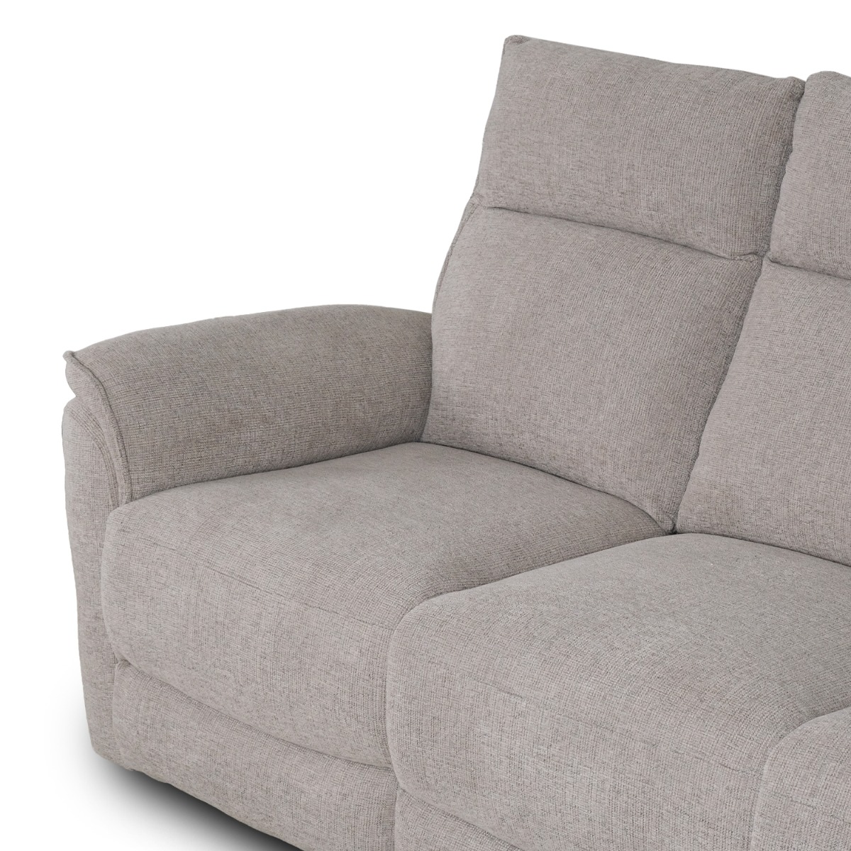 Millie Light Grey 3 Seater Power Reclining Sofa