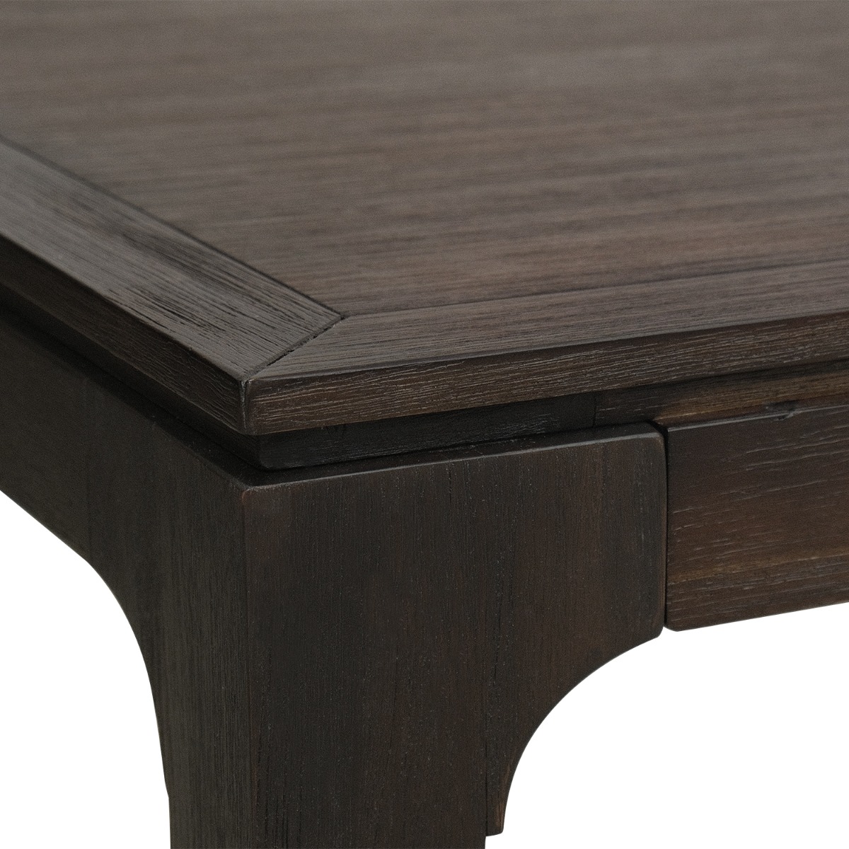 Ming Coffee Brown Dining Table 220cm